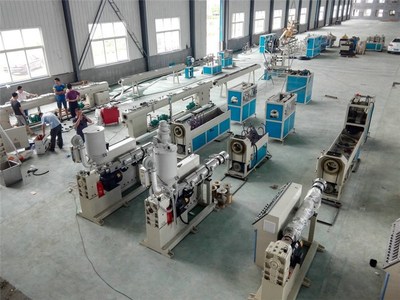 塑料管生產線廠家、天信泰塑機(在線咨詢)、塑料管生產線